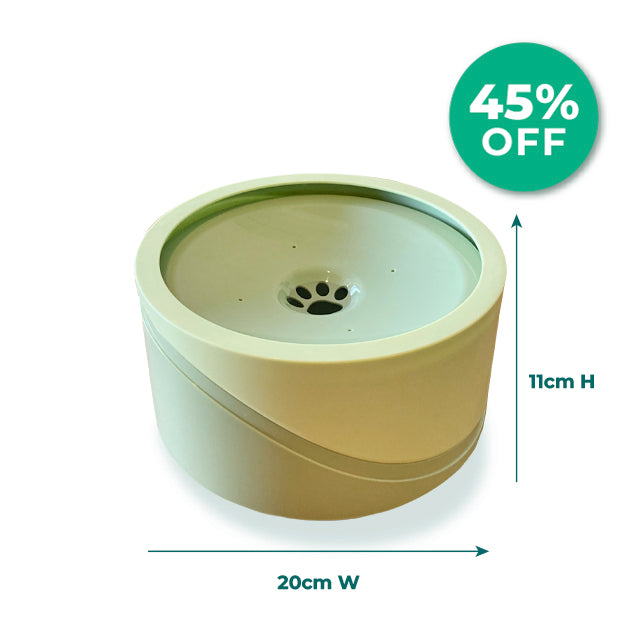 Doggo Dayz Zero Splash Dog Bowl - 1.5L